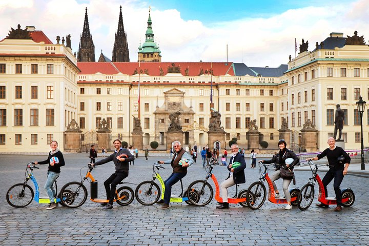 Prague: electric scooter & E-bike live guided tour - Photo 1 of 6